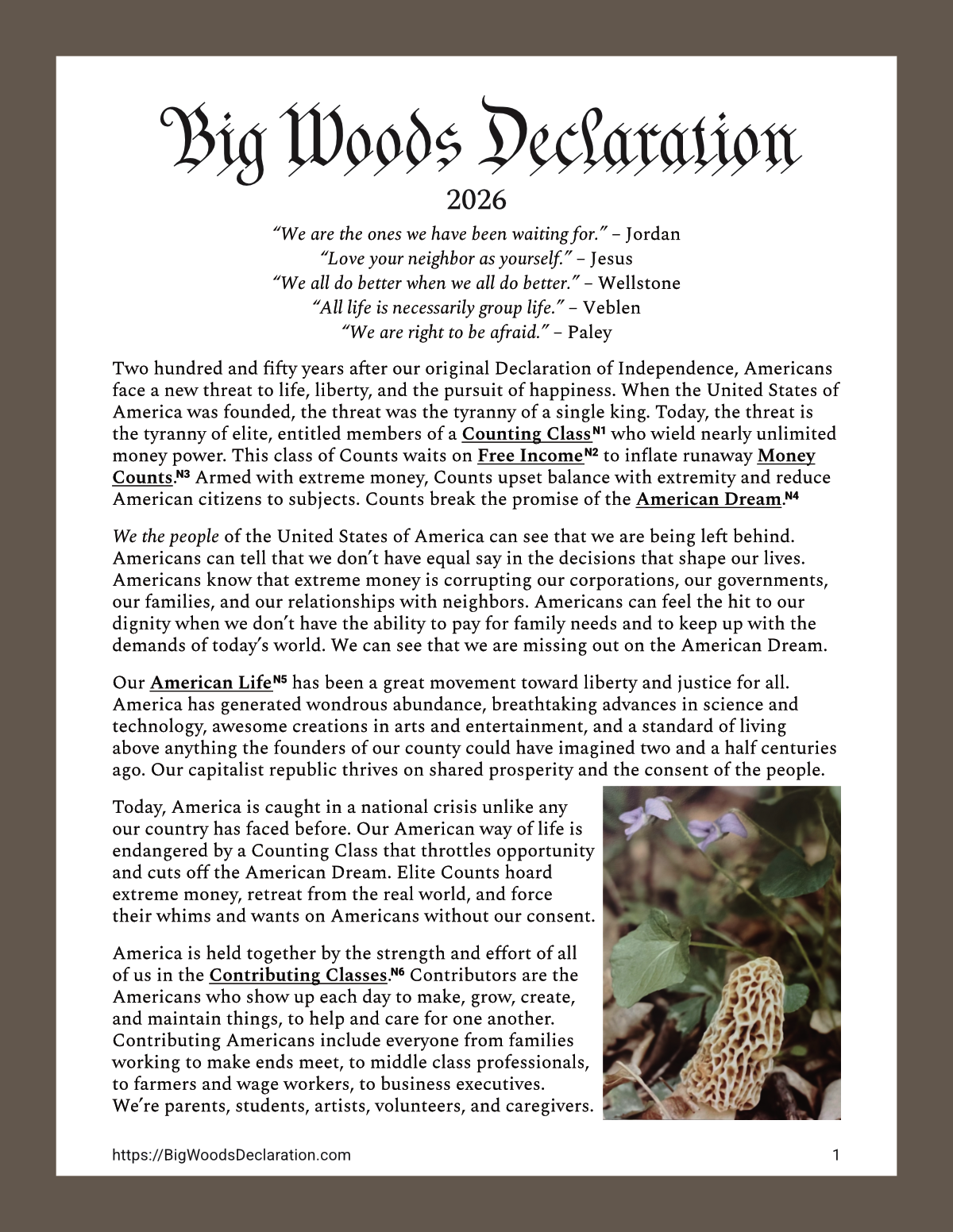 Core BWD on four pages